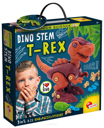 MAŁY GENIUSZ DINO STEM T-REX 2406