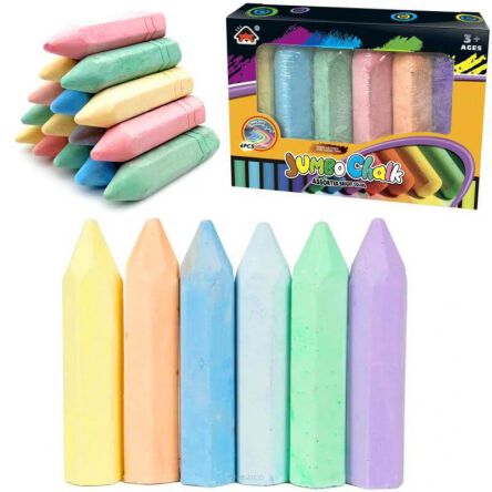 KREDA CHODNIKOWA JUMBO 6 KOL. 13X9 CM 3610