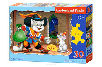 CASTOR PUZZLE 30 CAT IN BOOTS 3730