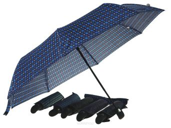PARASOL SKŁADANY MIX KOL. MĘSKI AUTOMAT 55 CM 0816