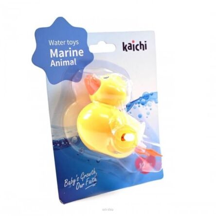 KACZKA PŁYWAJĄCA DO WODY NAKRĘCANA 15X12 CM 4189