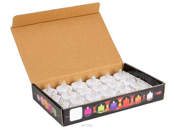 LAMPKA ZNICZ ŚWIECZKA MINI 3,5 CM (24) 0734