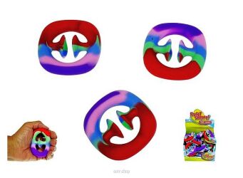 GNIOTEK TĘCZOWY DO ŚCISKANIA KLIK 6x6 (36) 3218 