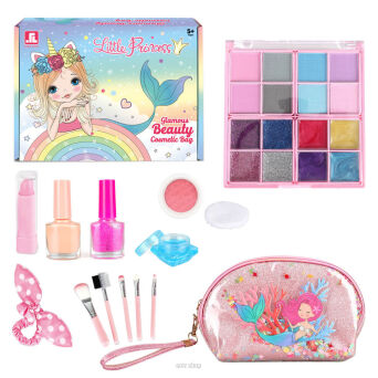 ZESTAW PIĘKNOŚCI + KOSMETYCZKA 24X10 CM 2298