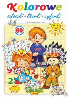 KOLOROWE SZLACZKI LITERKI CYFERKI 5664