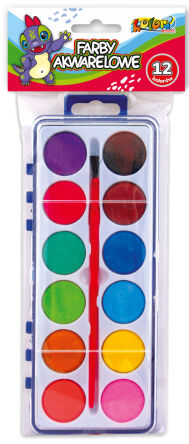FARBY AKWARELOWE 12 KOL PENMATE 7377 NN