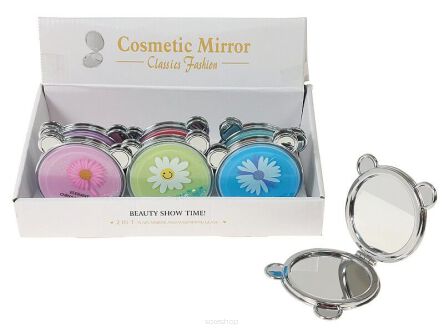LUSTERKO KWIAT Z PŁYNNYM BROKATEM 7 CM (12) 4131