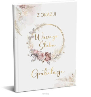 KSIĄŻECZKA PAMIĄTKA ŚLUB Z OKAZJI ŚLUBU 5033 NN