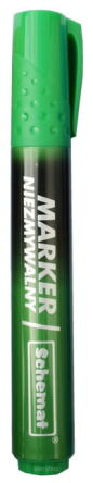 MARKER ŚCIĘTY NIEZMAZYWALNY ZIELONY [12] 3473
