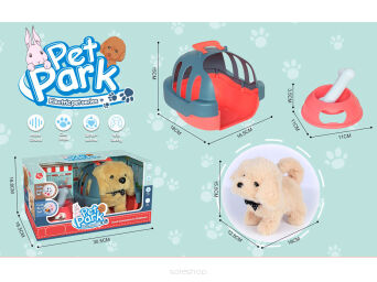 PIES NA BATER CHODZI SZCZEKA + NOSID 31X17 0107 NN