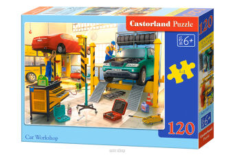 CASTOR PUZZLE 120 CAR WORKSHOP 3531