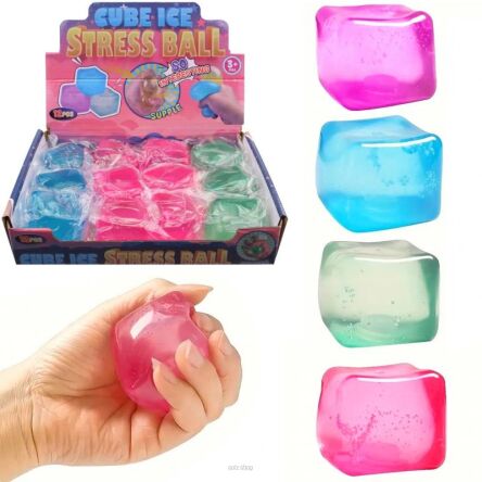 GNIOTEK SQUISHY KOSTKA LODU 6 CM (12) 4208