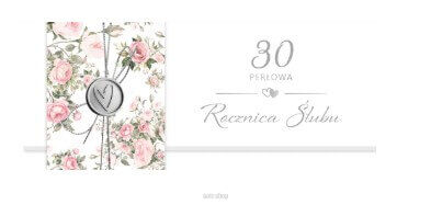 KARTKA KOPERTA 30 ROCZNICA ŚLUBU 6276 NN
