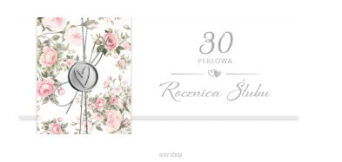 KARTKA KOPERTA 30 ROCZNICA ŚLUBU 6276 NN