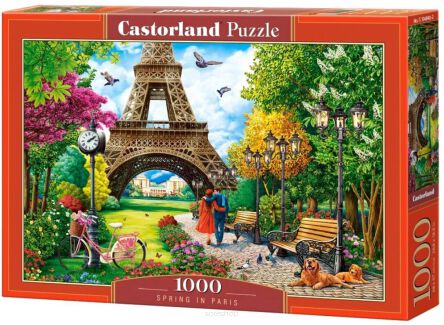 CASTOR PUZZLE 1000 SPRING IN PARIS 4840 