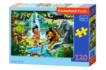 CASTOR PUZZLE 120 JUNGLE BOOK 3487