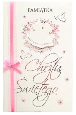 KARTKA PAMIĄTKA CHRZEST ŚW RÓŻOWA 0279 NN