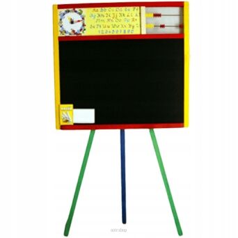 TABLICA KOLOR + ALFABET WYS. 100 CM 52X55 CM 4385