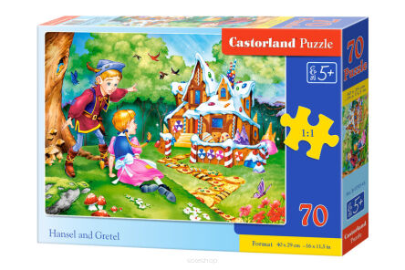 CASTOR PUZZLE 70 HANSEL & GRETEL 0145