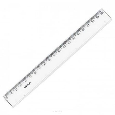 LINIJKA 20 CM PLASTIKOWA TIROLPI [20] 1043