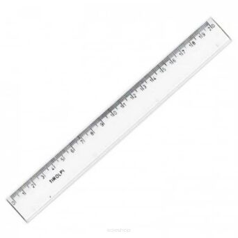 LINIJKA 20 CM PLASTIKOWA TIROLPI [20] 1043