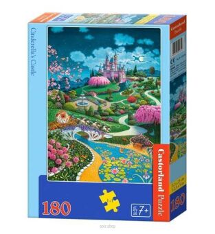 CASTOR PUZZLE 180 CINDERELLA'S CASTLE 8543