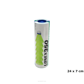 LOTKI DO BADMINTONA W TUBIE DELUXE 6 SZT 0145