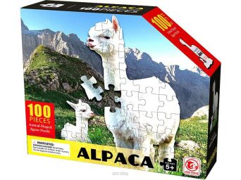 PUZZLE ALPAKA 100 SZT 23X19 CM 0571