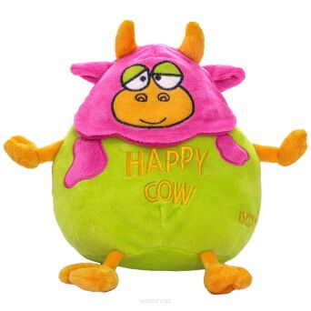 PLUSZ HAPPY COW 20 CM ZIELONA 4598 NN