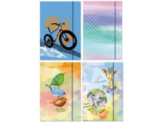 TECZKA Z GUMKĄ A4 SZKOLNA [5] 5178