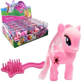 KONIK Z GRZYWĄ + SZCZOTKA 6X9 CM (20) 2253