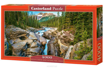 CASTOR PUZZLE 4000 MISTAYA CANYON BANFF PARK 0348