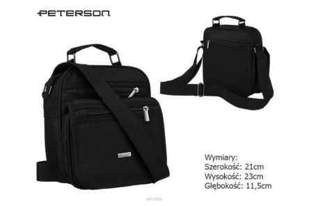 TOREBA MĘSKA PTN 6511-5710 BLACK 5710 NN