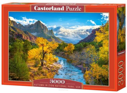CASTOR PUZZLE 3000 AUTUMN IN ZION NATION USA 0624