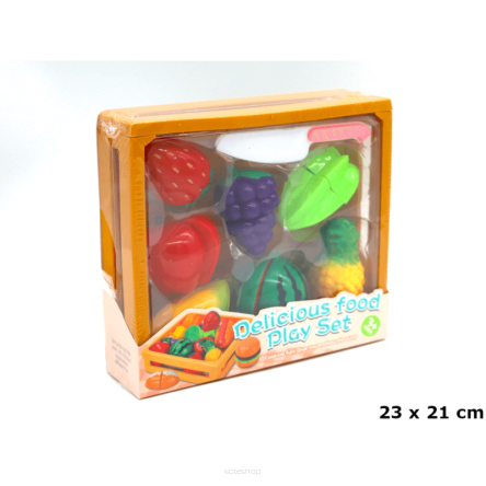 OWOCE / WARZYWA DO KROJENIA SKRZYNKA 23X21 2075