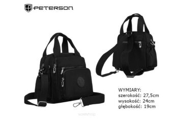 TOREBKO PLECAK PTN 3306-CO BLACK 3761 NN