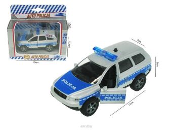 AUTO POLICJA 11 CM Z POL. GŁOSEM PUD. 15X8X6 7396
