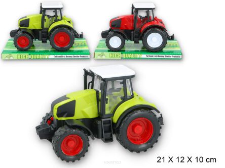 TRAKTOR BEZ PRZYCZEPY KLOSZ 21X12 CM 3539