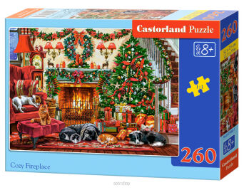 CASTOR PUZZLE 260 COZY FIREPLACE 7668