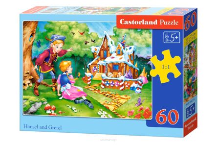 CASTOR PUZZLE 60 HANSEL & GRETEL 6216