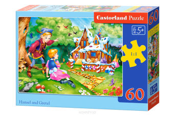 CASTOR PUZZLE 60 HANSEL & GRETEL 6216