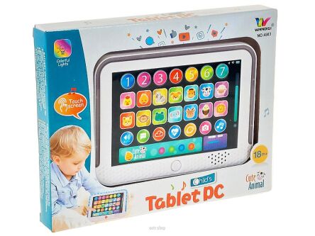 ZABAWKA TABLET DOTYKOWY ŚW. DŹW. 19X13 CM 5730