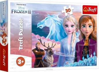 TREFL PUZZLE 30 FROZEN 2 ODWAGA SIÓSTR 2538 NN