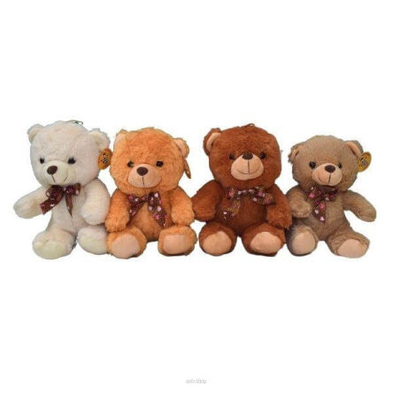 PLUSZ MIŚ 4 KOLORY 23 CM 0987