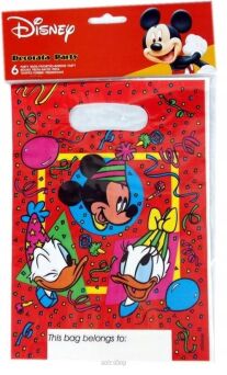 TOREBKA PREZNTOWA MICKEY 24x17 CM 6 SZT 5625