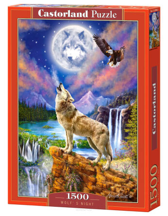 CASTOR PUZZLE 1500 WOLF'S NIGHT 1806