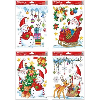 WITRAŻ NA SZYBĘ ŚWIĘTA BN MIKOŁAJ 8835