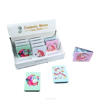 LUSTERKO KOŃ JEDNOROŻEC 6X9 CM (12) 3696