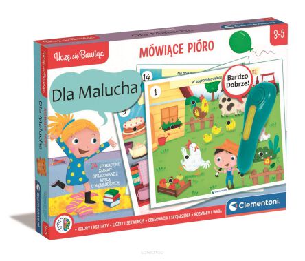 CLEMENTONI MÓWIĄCE PIÓRO DLA MALUCHA 7849 NN