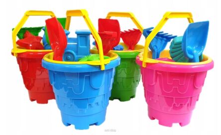 ZESTAW DO PIASKU ZAMEK 18X22 CM 0732